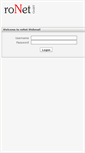 Mobile Screenshot of mail.ronet.de